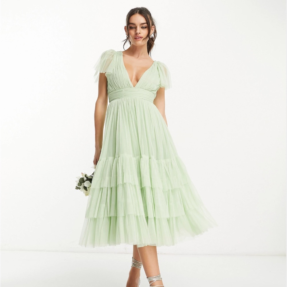 Lace and Beads - Maddison Midi Dress